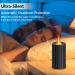 Aroma Diffuser with Flame Effect - 7-Color Night Light & Automatic Shut-Off | Essential Oil Humidifier for Home & Office - Buy Online on GoSupps.com