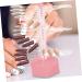 VINTORKY Nail Display Stand Holder Nail Stands for Nail Art Spiral Nail Tips Stand Nail Stand Display Spiral Nail Tips Holder Nail Practice Holder Nail Art Supply Manicure Bracket Acrylic 6.2x6.2cm Pink - Buy Online on GoSupps.com