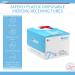 Saferly 8mm Plastic Piercing Needle Receiving Tubes - Box of 50 | Medical Grade Disposable Body Jewelry Supplies - Buy Online on GoSupps.com