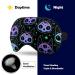 Cute Witchcraft Cat Skull Sleep Mask - Soft Light-Blocking Halloween Eye Cover for Women - Buy Online on GoSupps.com