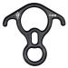 SOB 40KN Rescue Figure 8 Descender Belay Rappel Equipment Belay Rock Climbing Rigging Plate 7075 Aluminum Alloy for Climbing Belaying Rappelling Device Black