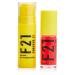 Forever 21 Beauty All Over pH Color Changing Blush Stick (Perfect Pink) + Lip Oil (Samba) Set Multi-Use Makeup Stick for Face Cheeks with Rosy Glow and Tinted Hydrating Lip Oil in Natural Shade