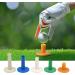 XMWangzi Golf Rubber Tees - 5 PCs for Driving, Putting, Chipping Practice | Suitable for Indoor & Outdoor Use with Golf Mats and Nets - Buy Online on GoSupps.com