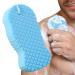 Spa Puff Shower Sponge with Rope Body Scrub Loofah Sponge Body Loofah Sponge Pads Up Bath Sponge Pregnant Body Sponge Soft Shower Pouf for Pregnant Women Kids Adults Blue