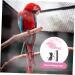 DOITOOL 4 Sets Bird Leash Suspend Bearded Dragon Harness Reptile Harness Bird Harness Outdoor Car Supplies 12X6X1.3CMx4pcs Pinkx4pcs - Buy Online on GoSupps.com