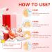 3 PCS Organic Yoni Soap Bar - Natural Feminine Wash for pH Balance Deodorant & Body Bath - Handmade Strawberry Soap for Women - Buy Online on GoSupps.com