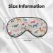 Shop Hound Dog Print Eye Mask | Adjustable Blackout Sleeping Mask for Women & Men | Sleep Aid - Buy Online on GoSupps.com