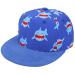 XYIYI Kids Baby Baseball Caps Cotton Sun Hat Adjustable Trucker Hats Sport Visor Cap 2-4 Years Shark