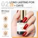 Modelones No Wipe Gel Top Coat and Base Coat Set - 10ml (2Pcs) | UV LED Drying, Long Lasting, Glossy Shine - Buy Online on GoSupps.com