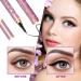 2 PCS Waterproof Liquid Eyeliner Set | Long-Lasting Eye Liner Pen with Slim Tip | Waterproof Formula for All-Day Wear - Buy Online on GoSupps.com