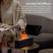 Nordic Flame Essential Oil Diffuser - Large Capacity Aromatherapy Humidifier for Home & Office (Black - Buy Online on GoSupps.com