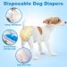Pack of 15 Disposable Dog Diapers for Female & Male Dogs - Stretchy Waistband Size 34-54 cm - Large - Buy Online on GoSupps.com