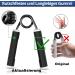 KDG Hand Trainer 4 Series Pack - 22.5kg to 157.5kg Metal Forearm Strength Trainer for Muscle Building & Rehabilitation - Non-Slip Design - Black - Buy Online on GoSupps.com