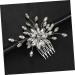 Angoily Hair Comb Wedding Headband Bridal Headband Diamond Headpiece Diamond Headband Wedding Hair Comb Headband Prom Headpiece Accessories Bride European and American Alloy - Buy Online on GoSupps.com