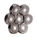 7 Heads Electric Shaver Blades Floating Washable Blade Electric Razor Shaver Head Replacement For Men(Silver)
