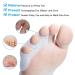 Bukihome Little Toe Separators to Correct Overlapping Toes Gel Toe Separators for Pinky Toes Separation and Protection - 8 Pack - Buy Online on GoSupps.com