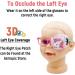 3D Cotton & Silk Eye Patch for Kids | Girls Medical Eye Patch for Lazy Eye | Left Eye Unicorn Design | Comfortable & Stylish Glasses Accessory - Buy Online on GoSupps.com