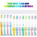 12-Piece Kids Toothbrush Set for Ages 3+ | Soft Bristles, Cute Colors, Suction Cup for Storage - Buy Online on GoSupps.com