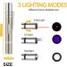 HONGP Cat Toys LED Pointer Cat Toys 7 in 1 Function Cat Chaser Toys -USB Rechargeable Interactive Cat Toys Exercise Multi Pattern Light Toy Training Tool Cat Toys - Buy Online on GoSupps.com