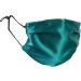 HABAC STUDIO Pack of 5 Satin Silk Face Masks Reusable Cover Bandana Balaclavas Face Masks Washable UK Black Face Mask with Nose Wire Pleated Face Mask for Women Men Adjustable. Greens - Buy Online on GoSupps.com