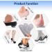 Premium Leather Heel Grips Pad - 4 Pieces | Prevent Heel Slip & Blister | Durable & Breathable | Improved Shoe Fit | Unisex (Grey) - Buy Online on GoSupps.com