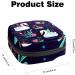 White Swan Floral Sanitary Napkin Storage Bag - Portable Period Pouch for Women & Teens - Multi-colored - Buy Online on GoSupps.com