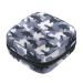 Camouflage Army Dinosaurs Pattern Sanitary Napkins Storage Pocket Menstruation Pad Bag Portable Menstrual Cup Pocket With Zipper for Teen Girls Women Women