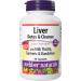 Webber Naturals Liver Detox & Cleanse with Silymarin Milk Thistle Artichoke Turmeric and Dandelion Extract 90 Capsules Herbal Supplement Digestive Support Dairy & Gluten Free