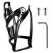 Teamkio bottle holder bike beverage owner bike drinking bottle holder Light water bottle holder bottle holder rack for MTB racing bike mountain road bike black 1 piece - plastic