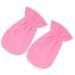 DOITOOL Lotion 1 Pair Home Day Hand Gel Rough Care Thickened Essential Calluses and Exfoliating Gloves Pink Moisturizing Spa Dry Glove Re Women Men Daily Hands for Heal Cracked Oil Gel