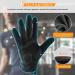 FREETOO Full-Finger Men's Workout Gloves - Excellent Grip & Palm Protection - Lightweight & Durable - Ideal for Weightlifting & Fitness - Dark Black (Large) - Buy Online on GoSupps.com