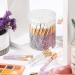 60 Pcs Lash Shampoo Brushes - Eyelash and Blackhead Cleansing Brush Set with Container in Pink and White - Buy Online on GoSupps.com