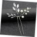 FRCOLOR Wedding Hair Clips for Brides Pearl Hair Clips Pearl Hair Comb Crystal Hair for Bride Hair Comb with Crystal Rhinestones Hair Pin Made of Crystal for Bride Headpiece - Buy Online on GoSupps.com