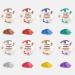 E-Kongton Luster Dust Set - 8 Colors for Cake Decorating, Drinks, Fondant & More | Edible Glitter for Baking Decoration - 3g per Bottle - Buy Online on GoSupps.com