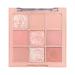 Pigmented Nude Eyeshadow Palette 9 Colors Blendable Long Lasting Eye Shadow Palettes Matte Shimmer Glitter Pearls Eye Shadow Makeup Cosmetics Kit