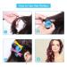 Jumbo Heatless Hair Rollers Set for Long Hair - 24 Packs (Blue) with Clips & Comb - Buy Online on GoSupps.com