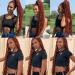 ZRQ 24 Inch Ginger Soft Locs Crochet Hair - 6 Packs Pre-looped Goddess Locs Curly Wavy 350 Crochet Locs. Synthetic Copper Red Afro Roots Dreadlocks Hair Extensions - Buy Online on GoSupps.com