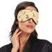 xigua Cartoon Giraffe Eye Mask - Breathable & Cool Sleep Cover for Summer - Elastic Contoured Blindfold for Men & Women Travel - Buy Online on GoSupps.com