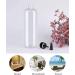 2 Pack 16.9oz Hair Color Applicator Bottles - PET Plastic Squeeze Bottles for Hair Dye - Refillable and Transparent - Clear/black Cap - Buy Online on GoSupps.com