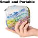 Multi-Colored Storage Bags for Women | Spring Mountains & Floral Design | Perfect for Menstrual Pads Bandages & School/Office Organizing - Buy Online on GoSupps.com