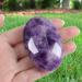 Buy XIANNVXI 2.4 Large Amethyst Worry Stones - Natural Polished Palm Gemstones for Healing & Reiki Energy - Buy Online on GoSupps.com