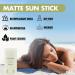 Face Body Suncream Matte Sun Stick Sunscreen Stick Moisturizing Sunscreen Stick Water Resistant Face Sunscreen Stick Cooling Sun Stick Spf 50 Face Body Sunscreen Stick Sunblock Stick For Face - Buy Online on GoSupps.com