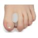 ZenToes 6 Pack Gel Toe Separators with No Loop for Bunions and Corns - Corrector Pads Provide Bunion Relief and Prevent Toe Rub (Small) Small (Pack of 6)