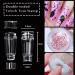 Freeorr Clear Silicone Nail Art Stamper Set - 4 Different Shapes with Scrapers for Manicure - Transparent Jelly Stamping Tools - Buy Online on GoSupps.com