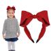 WLLHYF Red Bow Headband - Non-Slip Fashion Hair Accessory for Women, Valentine's Day Gift - Buy Online on GoSupps.com