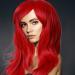 N Hot Hooded Hair Dryer Comic Wig Cosplay 70cm Color Long Curly Hair European Beauty Long Curly Hair Wig Multi Color Full Head Wig Human Lace Front Wig One Size Red - Buy Online on GoSupps.com
