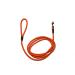 Leash - rope leash with hand loop Basic 10mm 27 colours 7 lengths (2.00 m orange) 2.00 m orange