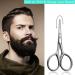1 Pack Round Tip Nose Hair Scissors Stainless Steel Safe Round Head Small Scissors Beard Eyebrow Facial Baby Dog Hair Cut Trimming Men and Women - Buy Online on GoSupps.com