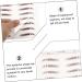 FOMIYES 30 Pcs Eyebrow Stickers Waterproof Makeup Bionic Eyebrow Imitation Eyebrow Sticker Water Proof 3d - Buy Online on GoSupps.com