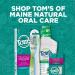 Tom s of Maine Naturally Waxed Antiplaque Dental Floss - Spearmint Flavor 32 Yards | Eco-Friendly Oral Care - Buy Online on GoSupps.com